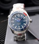 2020 New Copy Omega Planet Ocean 600M America's Cup Watches Stianless Steel Blue Dial_th.jpg